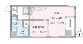 グランプラス千駄木 6階 間取り図