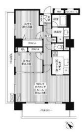 グランピラー高井戸 1001 間取り図