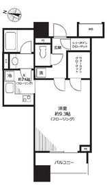 アトラス白山 10階 間取り図