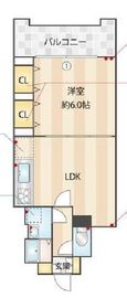 グランドパレス田町 10階 間取り図