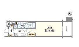 日神デュオステージ横濱マリンスクエア 6階 間取り図