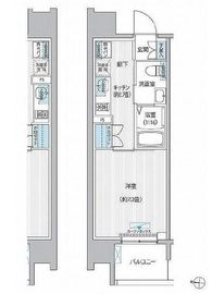 セントラーレ新城 704 間取り図