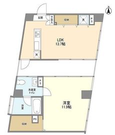 Rete tamaplaza 701 間取り図