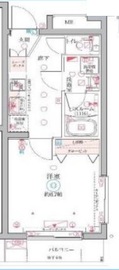 クレヴィスタ武蔵小杉 5階 間取り図