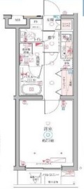 クレヴィスタ武蔵小杉 3階 間取り図