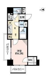 プレール・ドゥーク浜松町 11階 間取り図