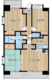 CITY SPIRE西葛西 (シティスパイア西葛西) 504 間取り図