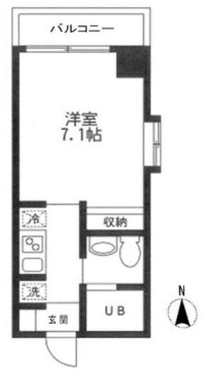 KDXレジデンス御徒町 401 間取り図