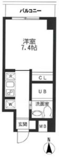 KDXレジデンス御徒町 903 間取り図