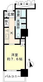 豊洲シエルタワー 6階 間取り図