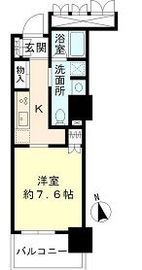 豊洲シエルタワー 6階 間取り図