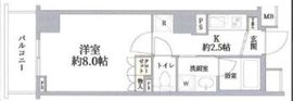 グランスイート代々木 4階 間取り図