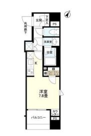 ルジェンテ日暮里 10階 間取り図