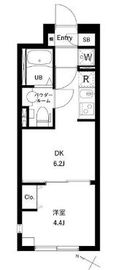 コンポジット千駄木ヒルトップ 101 間取り図