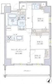 エクセレントシティ横濱大通公園 7階 間取り図