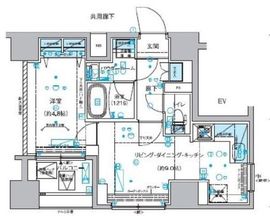 メインステージ横濱真金町 10階 間取り図