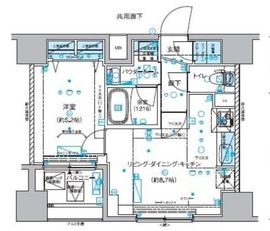 メインステージ横濱真金町 10階 間取り図