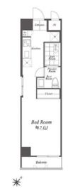 ブルーノコート蒲田 701 間取り図