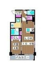 クリオ板橋本町 5階 間取り図