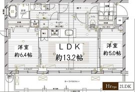 レガリス目黒西小山 4階 間取り図