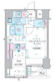 GENOVIA椎名町 (ジェノヴィア椎名町) 502 間取り図