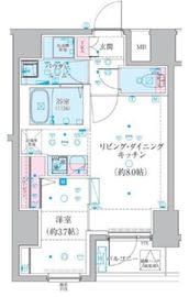 GENOVIA椎名町 (ジェノヴィア椎名町) 602 間取り図