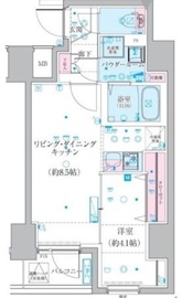 GENOVIA椎名町 (ジェノヴィア椎名町) 601 間取り図