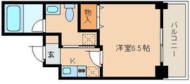 レジディア新川 314 間取り図