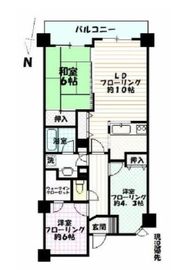 ライオンズシティ武蔵小杉 3階 間取り図