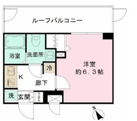 N-stage Tsukimino 409 間取り図