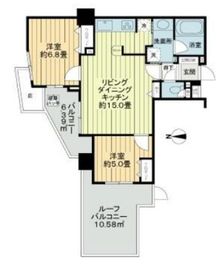 ライオンズシティ東陽町親水公園 4階 間取り図