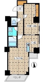 宮庭 東新宿ビル 1101 間取り図