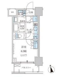 パークアクシス東上野 1003 間取り図