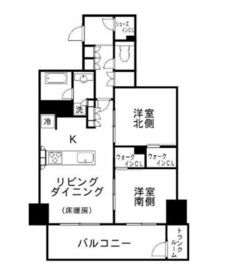 エクセレントシティ錦糸町 9階 間取り図