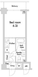 プライムアーバン田園調布南 403 間取り図