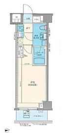 ロアール元住吉 2階 間取り図
