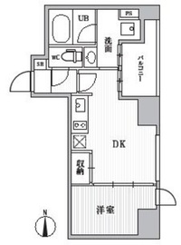 CAVANA+SHINTOMICHO (カバナプラス新富町) 503 間取り図