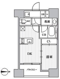 CAVANA+SHINTOMICHO (カバナプラス新富町) 502 間取り図