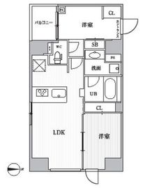 CAVANA+SHINTOMICHO (カバナプラス新富町) 903 間取り図