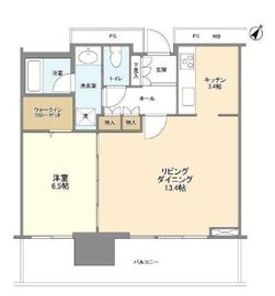 リガーレ日本橋人形町 29階 間取り図