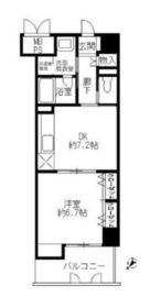 ワイズ新横浜 405 間取り図