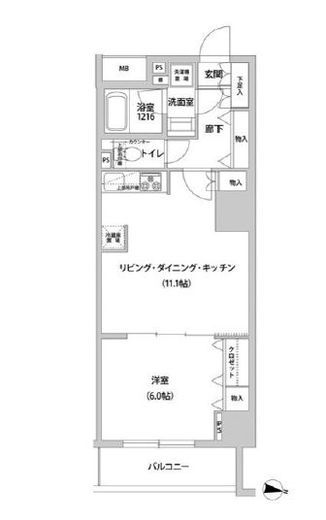 ドミール青柳 302 間取り図