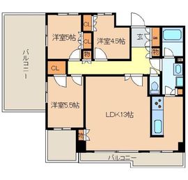 レジディア文京音羽 1001 間取り図