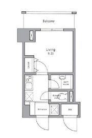 レジディア東品川 1105 間取り図