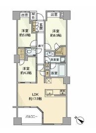 クラッシィハウス谷中道灌山 4階 間取り図