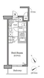 レジディア用賀 106 間取り図