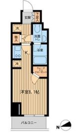 ファインアドレス新御徒町 603 間取り図