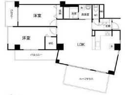 アビターレ中目黒 501 間取り図