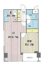 デュオスカーラ西新宿 3階 間取り図