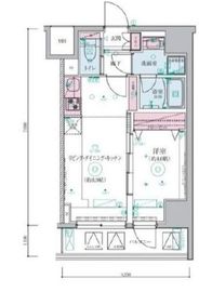 リヴシティ横濱関内弐番館 8階 間取り図